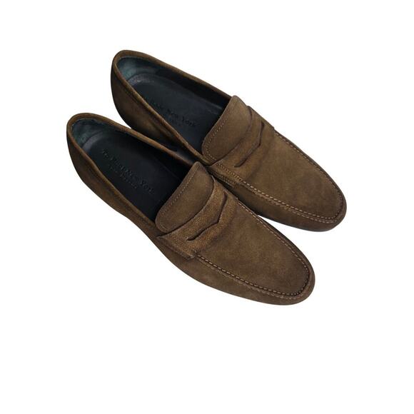To Boot New York Adam Derrick Padua Brown Suede Loafer size 8.5 - Picture 2 of 9